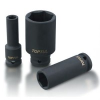 Головки торцевые ударные длинные 1/2", 3/4", 1"